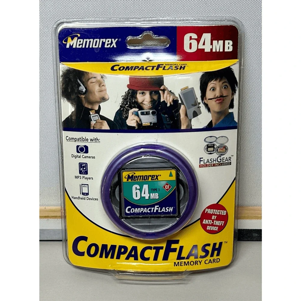 Memorex 64 MB CompactFlash Memory Card - NEW